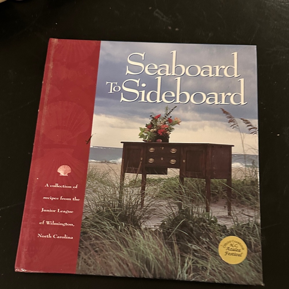 Seaboard to Sideboard Cookbook Junior league of Wilmington NC